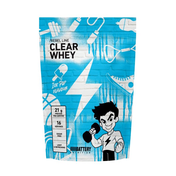 BATTERY REBEL Clear Whey 400g